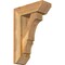Ekena Millwork Balboa Slat Rough Sawn Bracket w/ Offset Brace, Western Red Cedar, 6"W x 16"D x 24"H BKT0604X16X24BOA06RWR - alternate 1